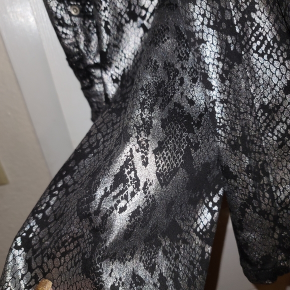 Jeans snake, foil print - Picture 4 of 4